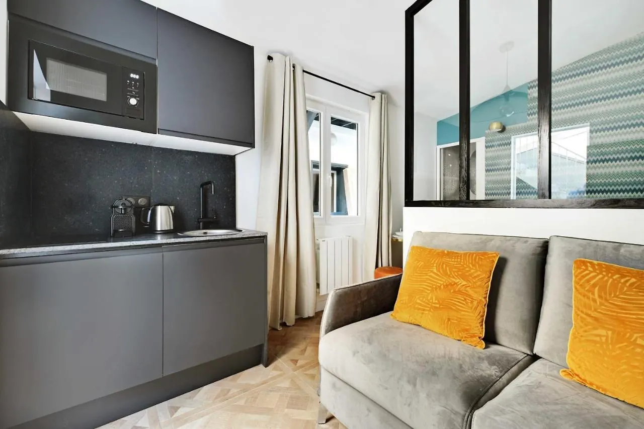 Apartament Cosy Studio 1Br2P - Tour Eiffel Champs De Mars 19B Paryż